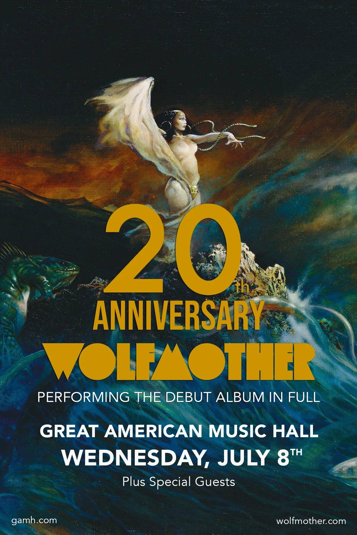 Wolfmother – 20th Anniversary Tour