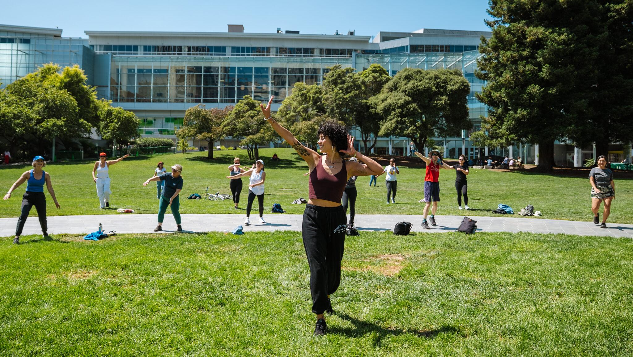 Dance Outdoors with Rhythm & Motion