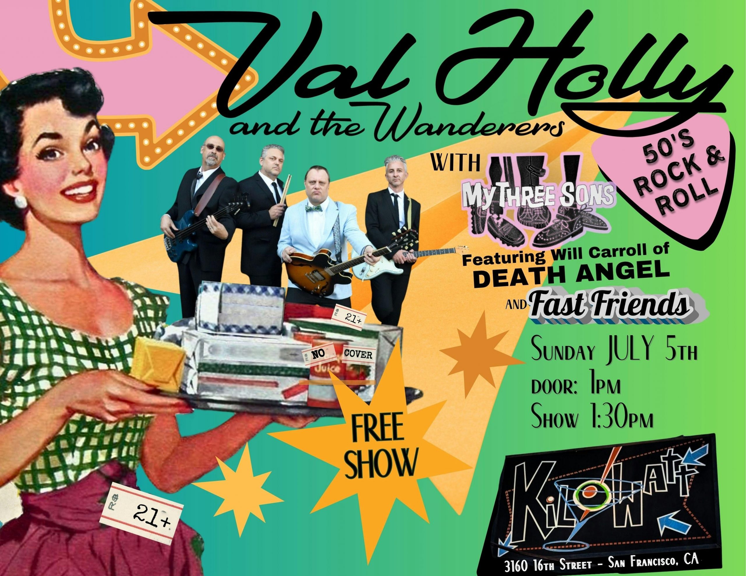 Val Holly And The Wanderers