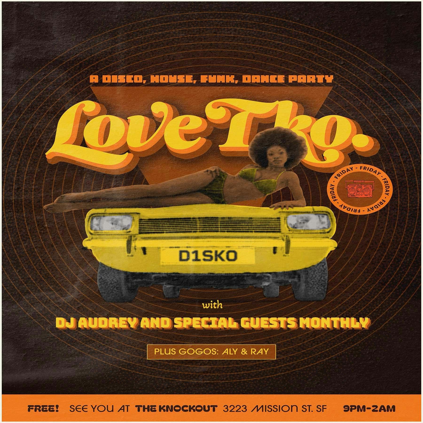 Love T.K.O. Disco Dance Party!